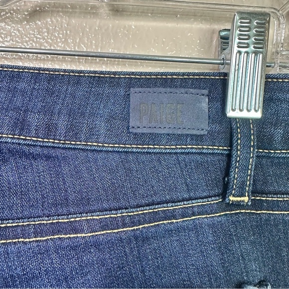 PAIGE Dark Wash Hoxton Ankle Skinny Jeans Size 25 - Picture 5 of 9